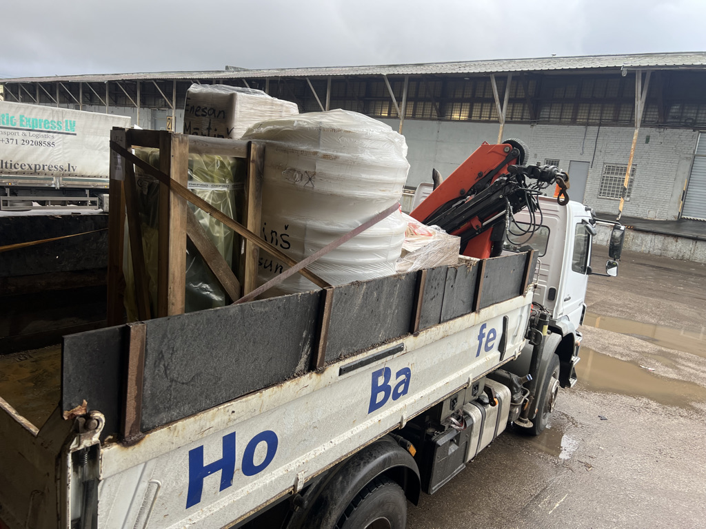 Beramās kravas piegāde